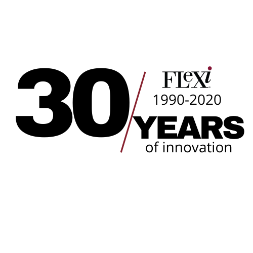 Flexi 30 Year Anniversary Logo